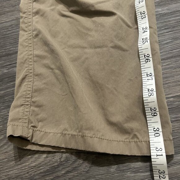 Patagonia Pants 34x31 Lightweight Hiking Straight Leg Organic Cotton Tan READ - Picture 7 of 12